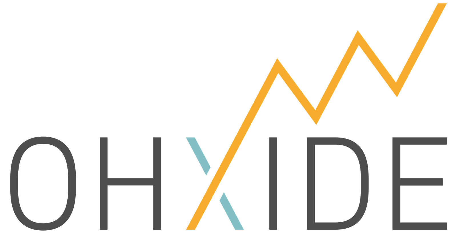 Logotipo da ohxide, empresa de consultoria do setor de termoplásticos.